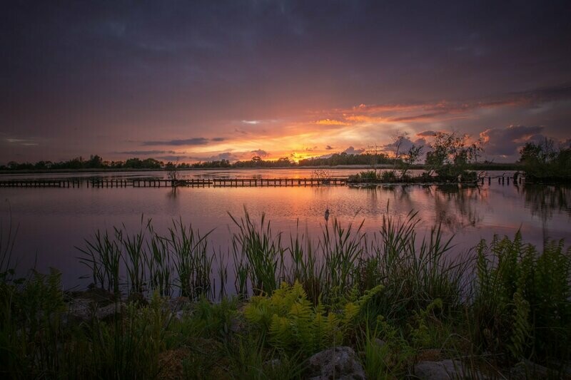 Zonsondergang Slochter Ae