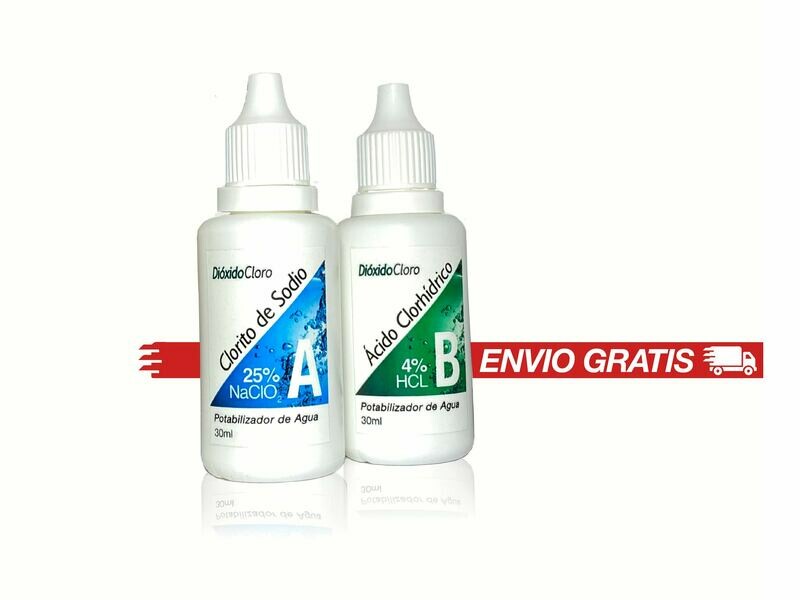 Kit x1 - | DIOXIAGUA |  Dioxido Cloro (30ml)