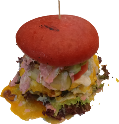 Grilletta - Der DDR Burger (mit Würzfleisch) und Steakhouse Pommes