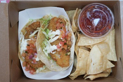 West Coast Crispy Pollock Tacos