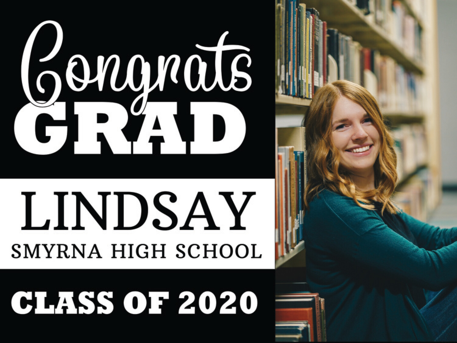 Senior Yard Sign Design 2