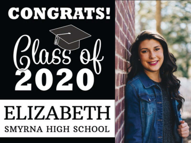 Senior Yard Sign Design 3