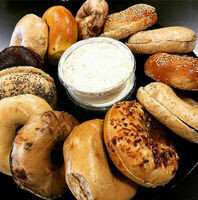 Bagel Platter with Cream Cheese & Butter