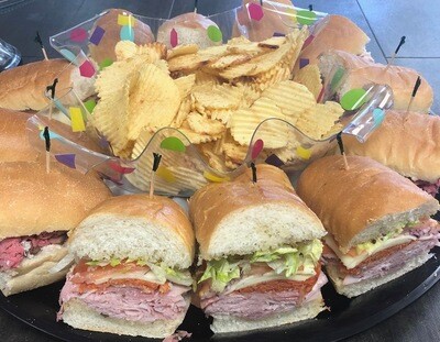 Lunch Sandwich Platter: American Sandwich