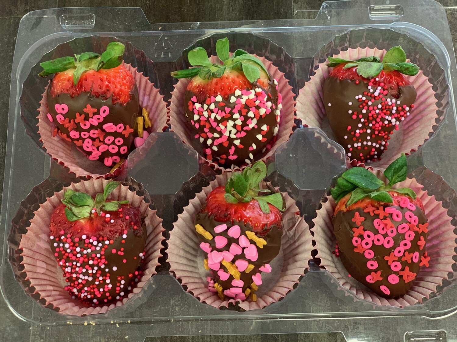 Chocolate Covered Strawberries (pack of 6)