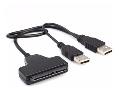 Cable Convertidor Sata A Usb 2.0 Para Discos Duros 2.5