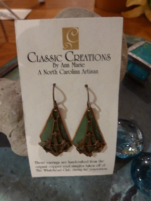 Fleur De Lies Drop Earrings