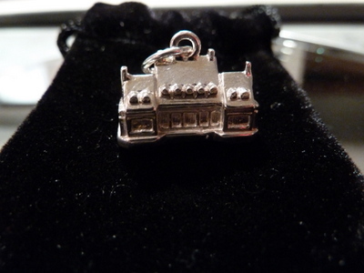 Sterling Whalehead Charm