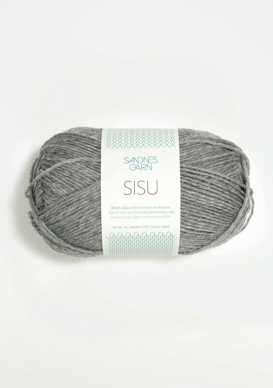 Sandnes Garn Sisu - Light Grey - 1042