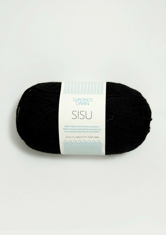 Sandnes Garn - Sisu -  Black - 1099