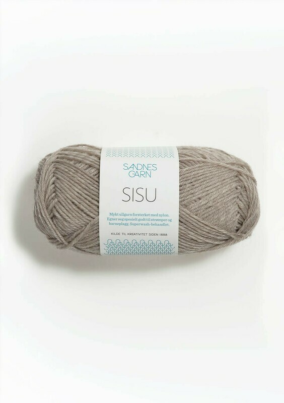 Sandnes Garn Sisu - Light Beige Mix - 2650