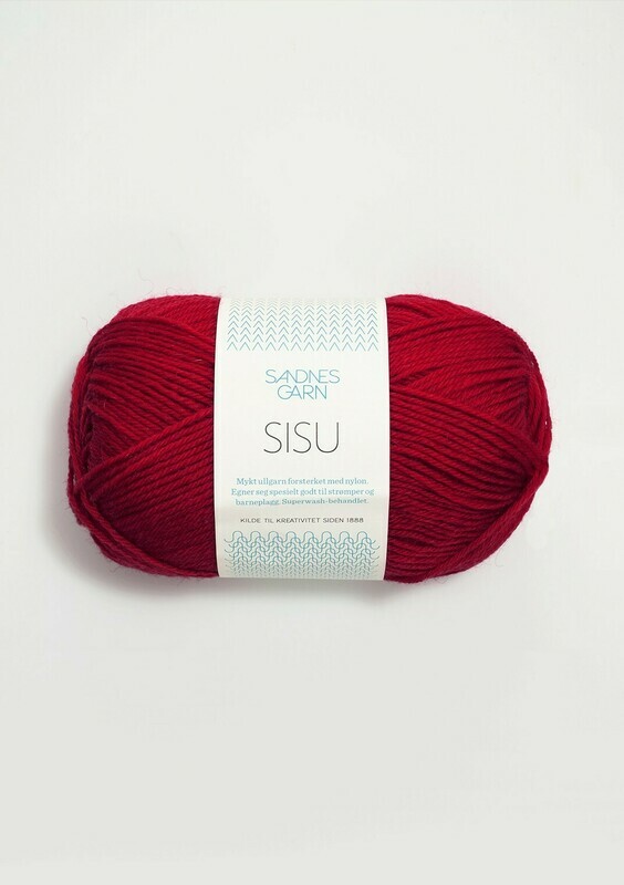 Sandnes Garn Sisu - Red - 4228