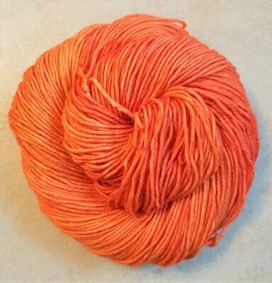 Riverstone Yarns - Ecowash Merino Worsted - Tangerine