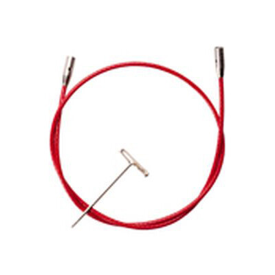ChiaoGoo Twist Red CABLES for Interchangeable Tips - 50" (125 cm) Small
