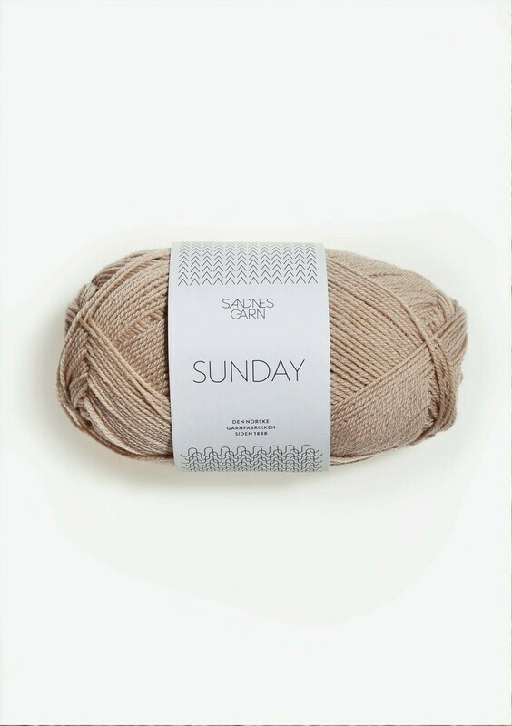 Sandnes Garn SUNDAY - Light Beige - Col 3021