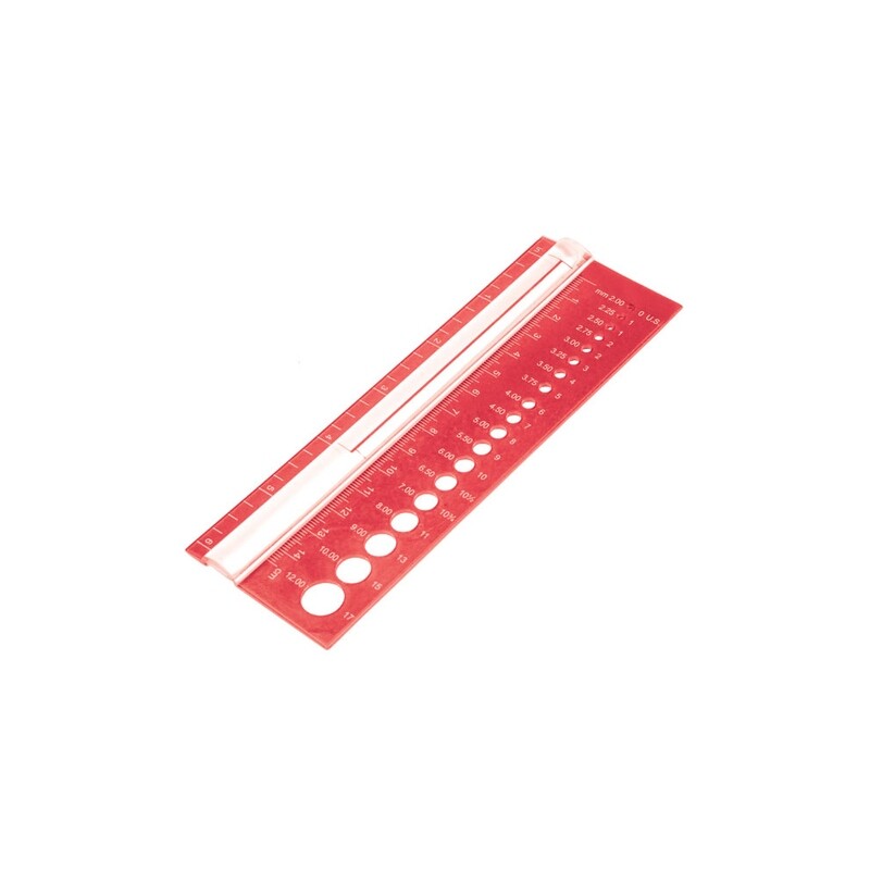 Knitters Pride Needle View Gauge Finder