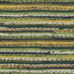 Drops Fabel - Green Print - 542