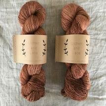 Lichen And Lace -80/20 Sock - Nutmeg