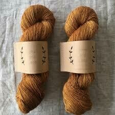 Lichen And Lace - 80/20 Sock - Ginger Snap