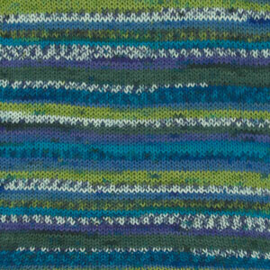 Drops Fabel - Blue/turquoise - 677