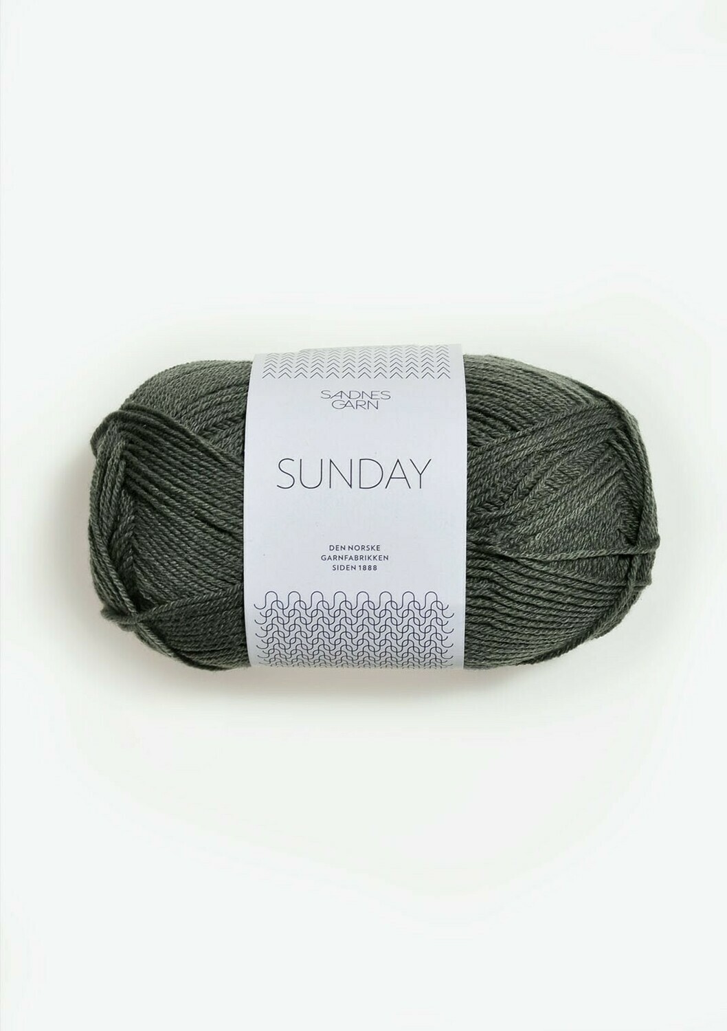 Sandnes Garn SUNDAY - Dusty Olive Grey - 9071