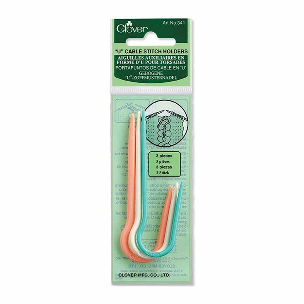 Clover Cable Stitch Holders - U-shaped