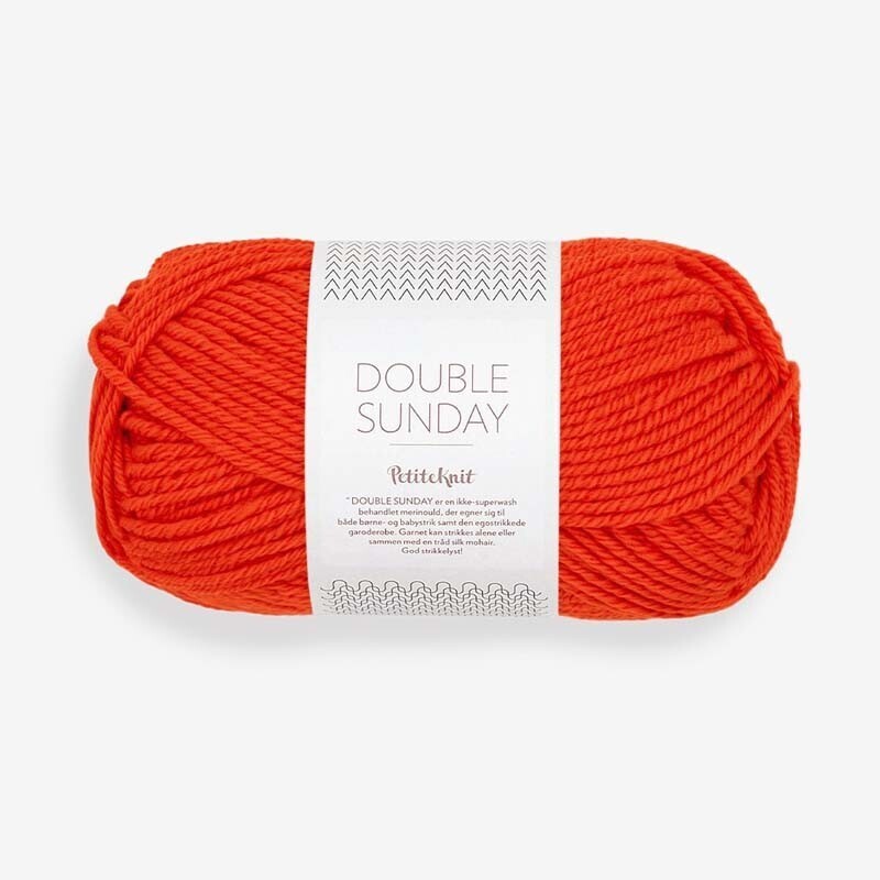Sandnes Garn DOUBLE SUNDAY - That Orange Feeling (PK) - Col 3819