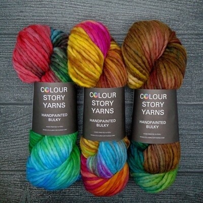 Handpainted Bulky by Colour Story Yarns