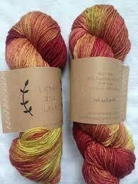 Lichen And Lace - 80/20 Sock - Rhubarb