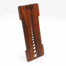 LYKKE - Needle Sizer And Gauge Tool - Rosewood