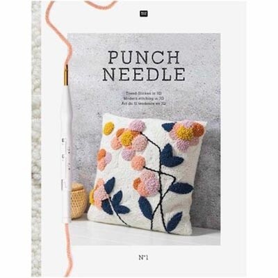 Punch Needle - Modern Stitching in 3-D by Rico Designs