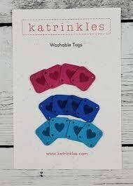 Katrinkles - Washable Tags - Brights (Pkg. Of 12)
