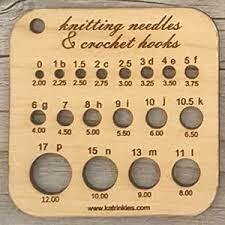 Katrinkles - Mini Tool - Needle/hook Gauge