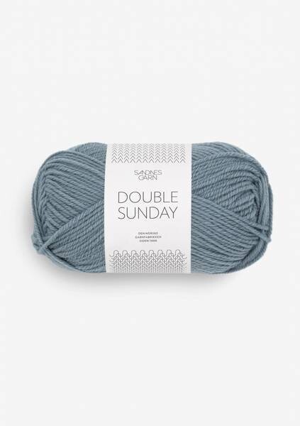 Sandnes Garn DOUBLE SUNDAY - Evening Sky Grey  - Col 6051