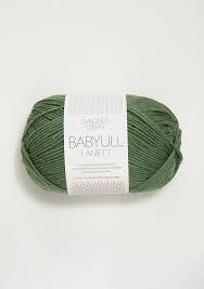 Sandnes Garn Babyull Lanett - Medium Green - 8543