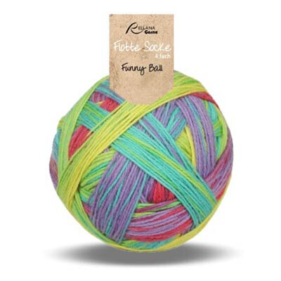 Flotte Sock Funny Ball - by Rellana Garn