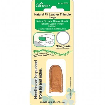 Clover - Natural Fit Leather Finger Protector (Large)