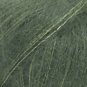 Drops Kid-Silk - Dark Olive Green - 19