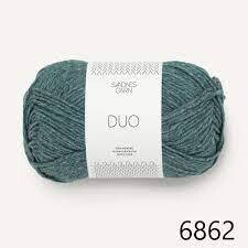 Sandnes Garn - DUO - Deep Aqua - 6862