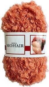 Doll Mohair Yarn - Orange - 4540