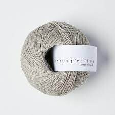 Knitting For Olive - Cotton Merino - Gray Lamb