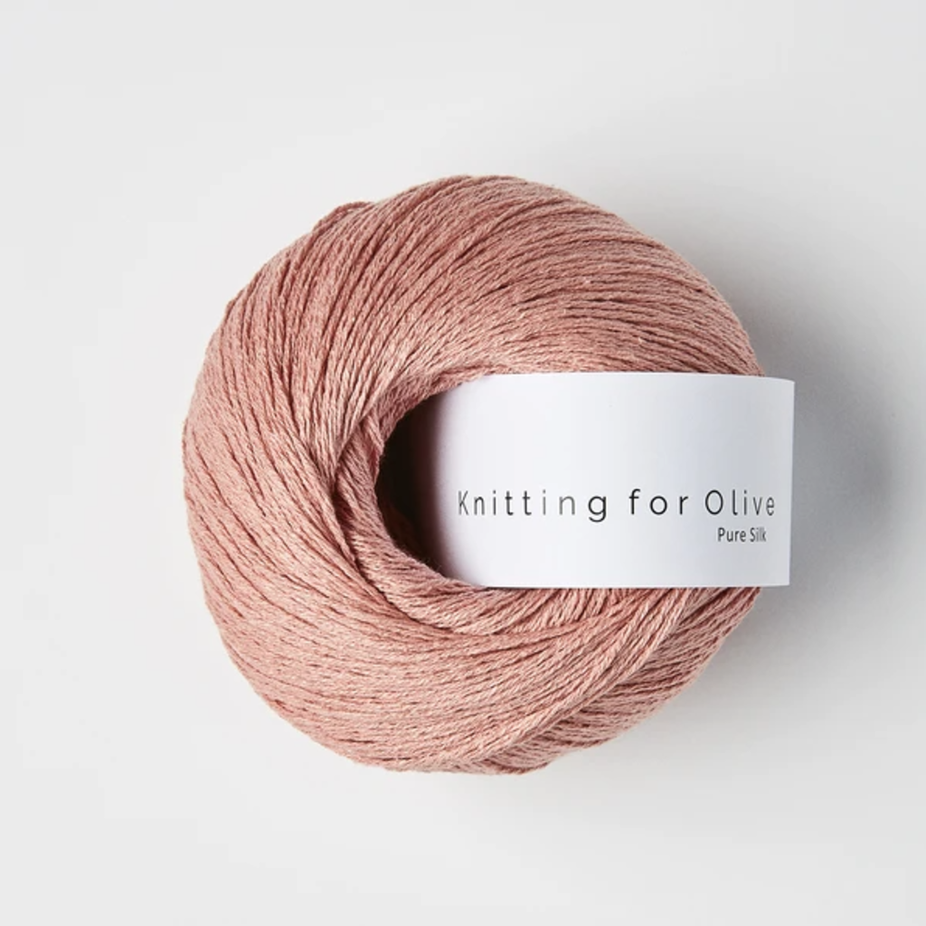 Knitting For Olive - Pure Silk - Rhubarb Juice