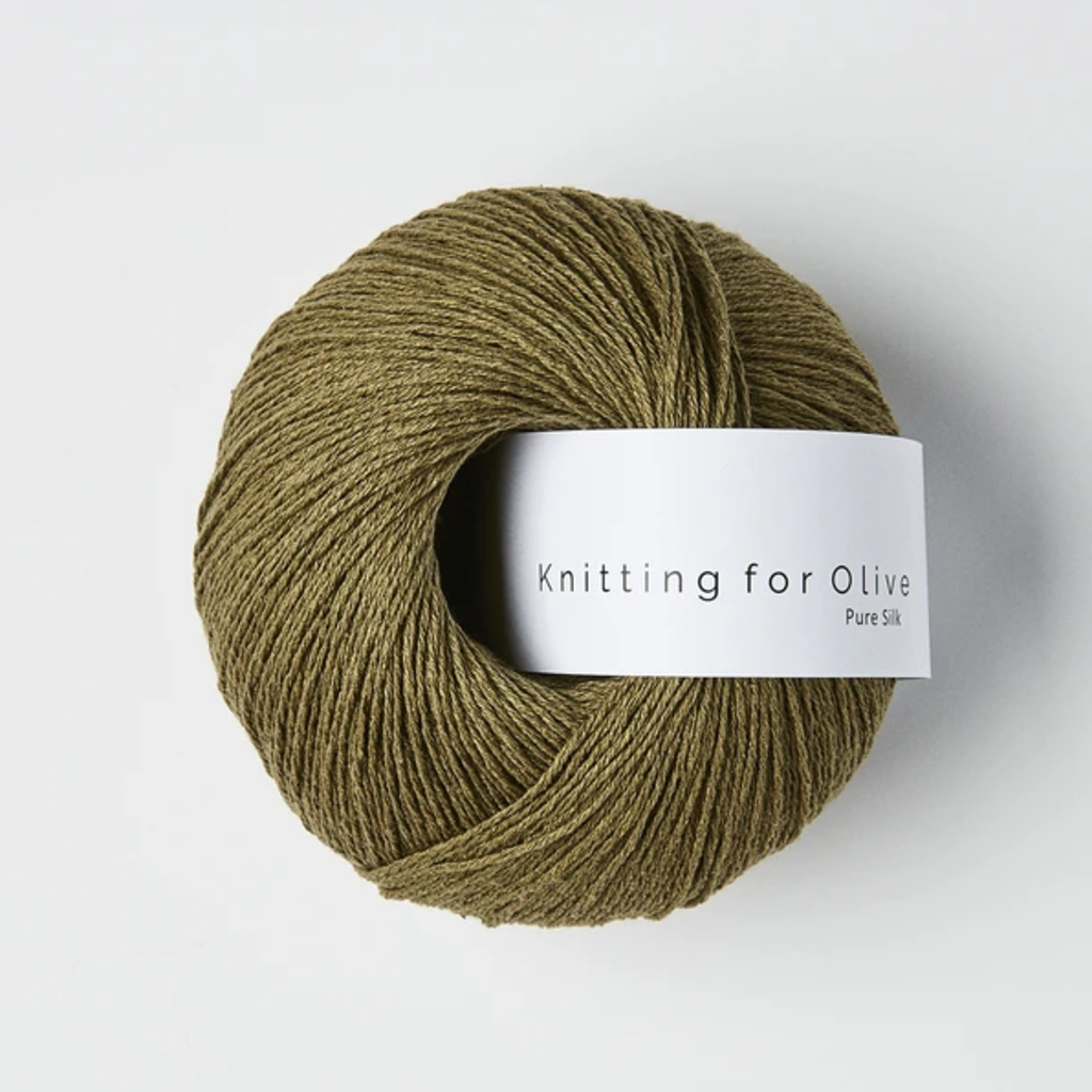 Knitting For Olive - Pure Silk - Olive