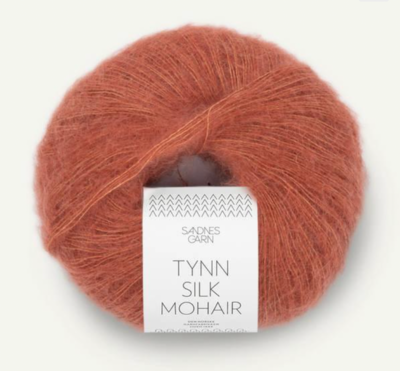 Sandnes Garn - Tynn Silk Mohair - Light Copper Brown - 3535