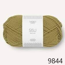 Sandnes Garn - Sisu -  Light Moss Green - 9844