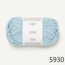 Sandnes Garn - LINE - Light Blue - 5930