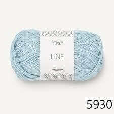 Sandnes Garn - LINE - Light Blue - 5930