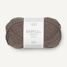 Sandnes Garn Babyull Lanett - Medium Brown Heather - 2652
