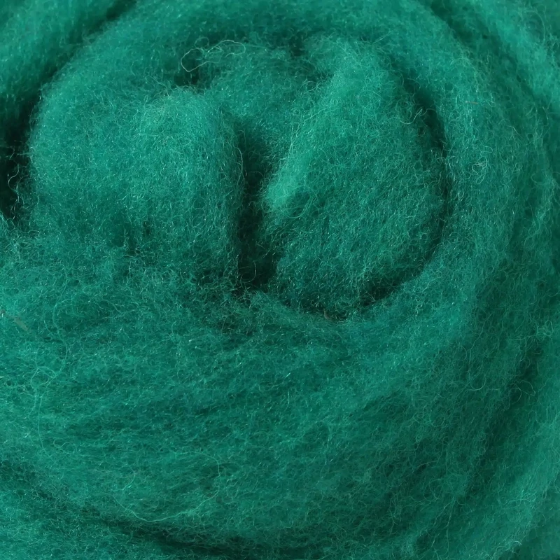 Custom Woolen Mills - 1-lb. Roping - Emerald Green - Col. 10