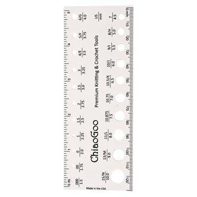 Chiaogoo - Needle & Swatch Gauge Chiaogoo - Needle & Swatch Gauge